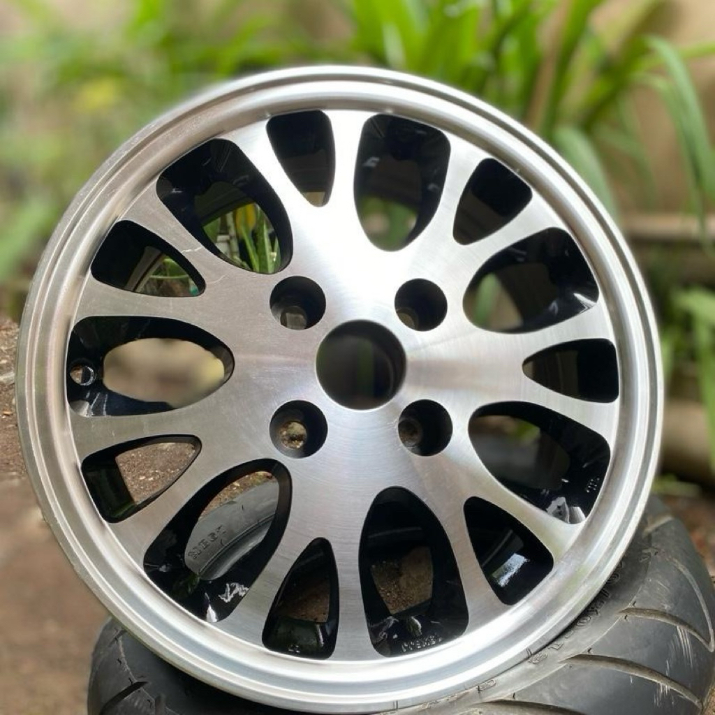 Velg Original Kijang Krista Limited Edition black polish R15