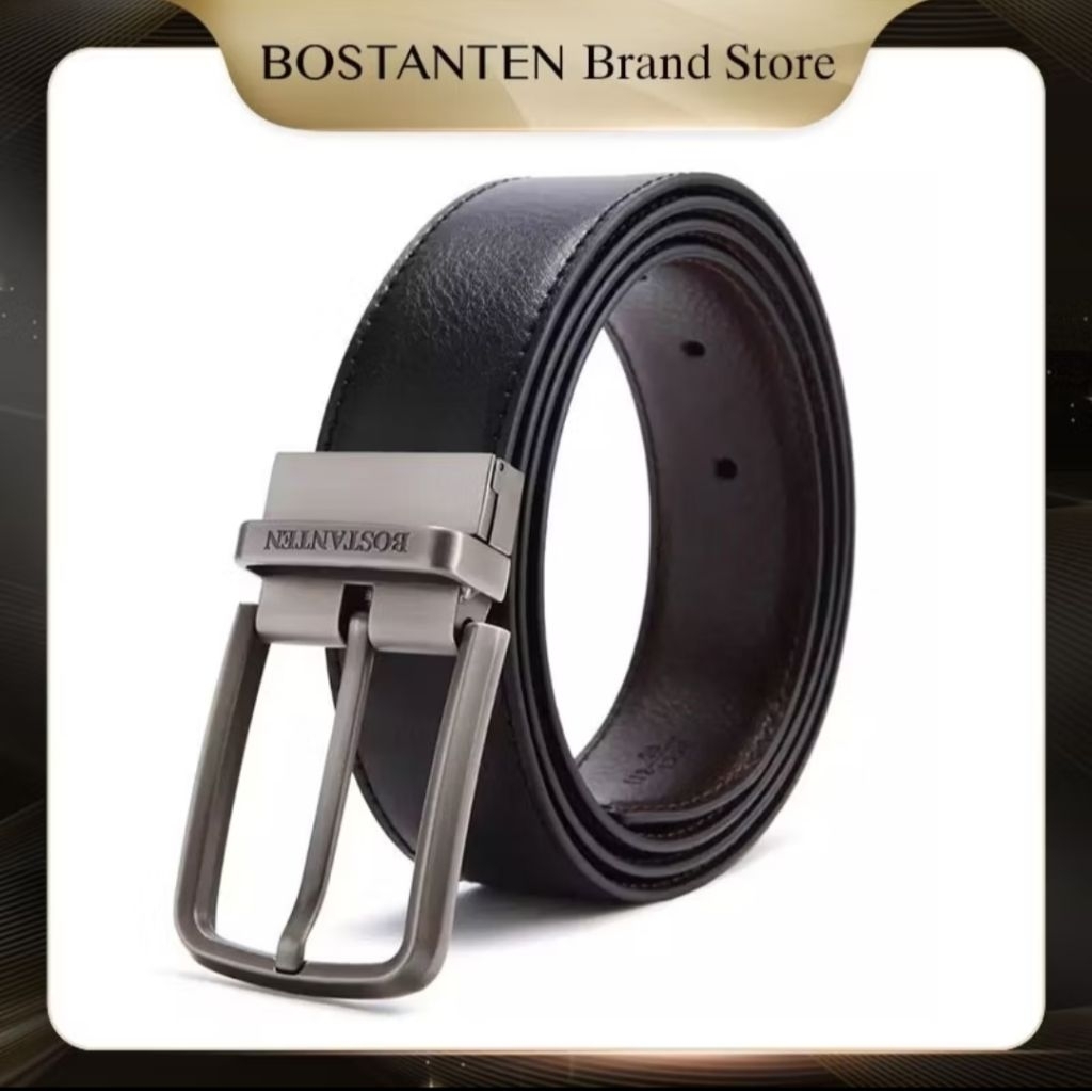 BOSTANTEN>Ikat Pinggang Pria By Bostanten Ikat Pinggang Pria Bahan Asli Kulit Sapi