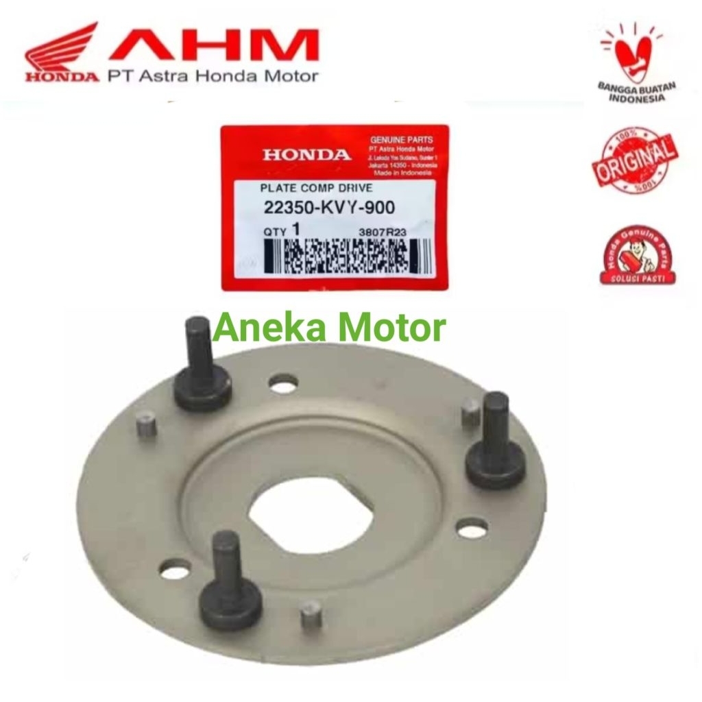 22350 KVY 900 AHM Dudukan Kampas Kopling Honda Beat Karbu KVY Scoopy Karbu KYT Spacy Karbu KZLG Beat