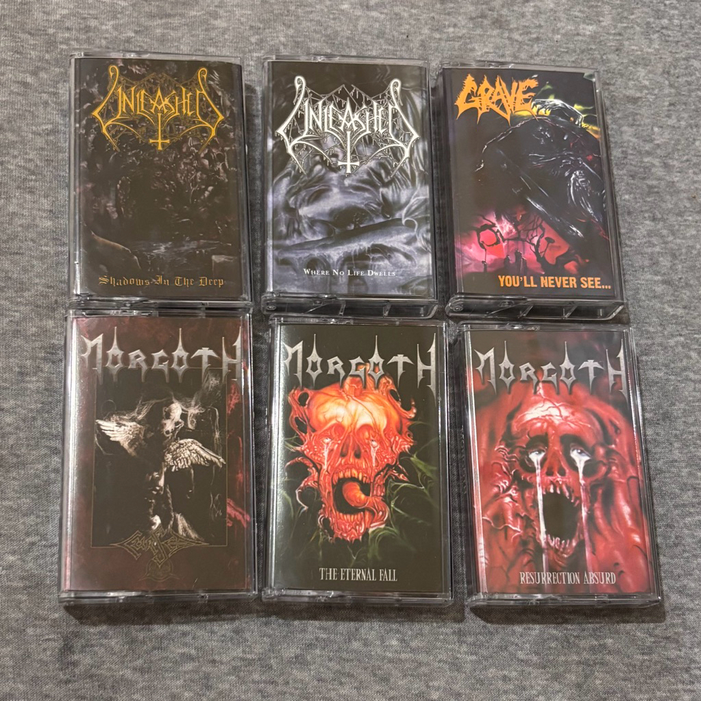 KASET GRAVE - UNLEASHED - MORGOTH (UNDYING MUSIC)