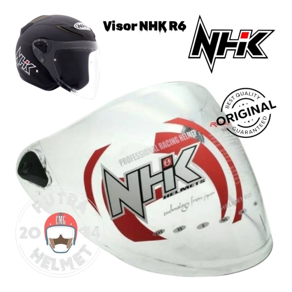 Visor NHK R6 Original | Kaca Helm Original NHK R6