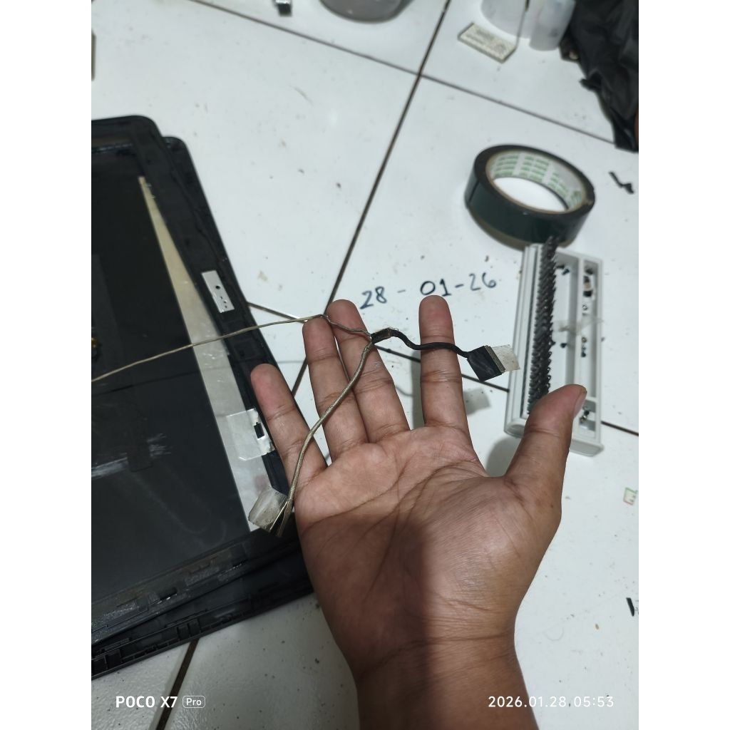 fleksibel lcd laptop asus x441 x441s x441b x441u ori