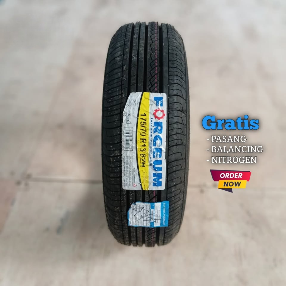 BAN MOBIL TUBLES FORCEUM TRIDEKA(WLW) 175 70 RING 13