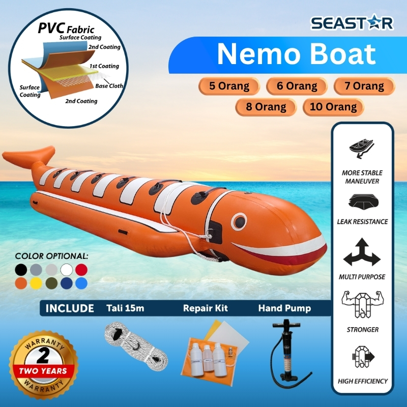 Banana Nemo Boat Perahu Wahana Air Seastar
