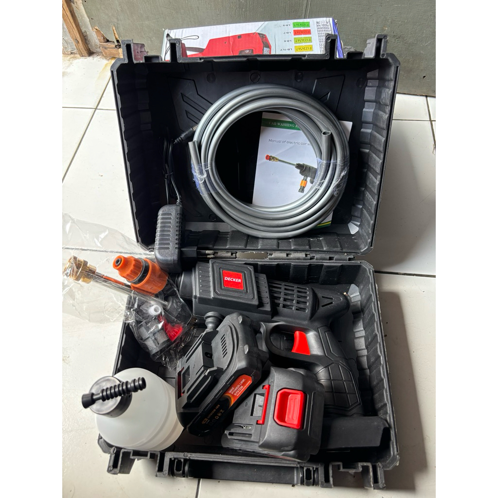 Alat Semprot Cuci Mobil Motor Tekanan Tinggi