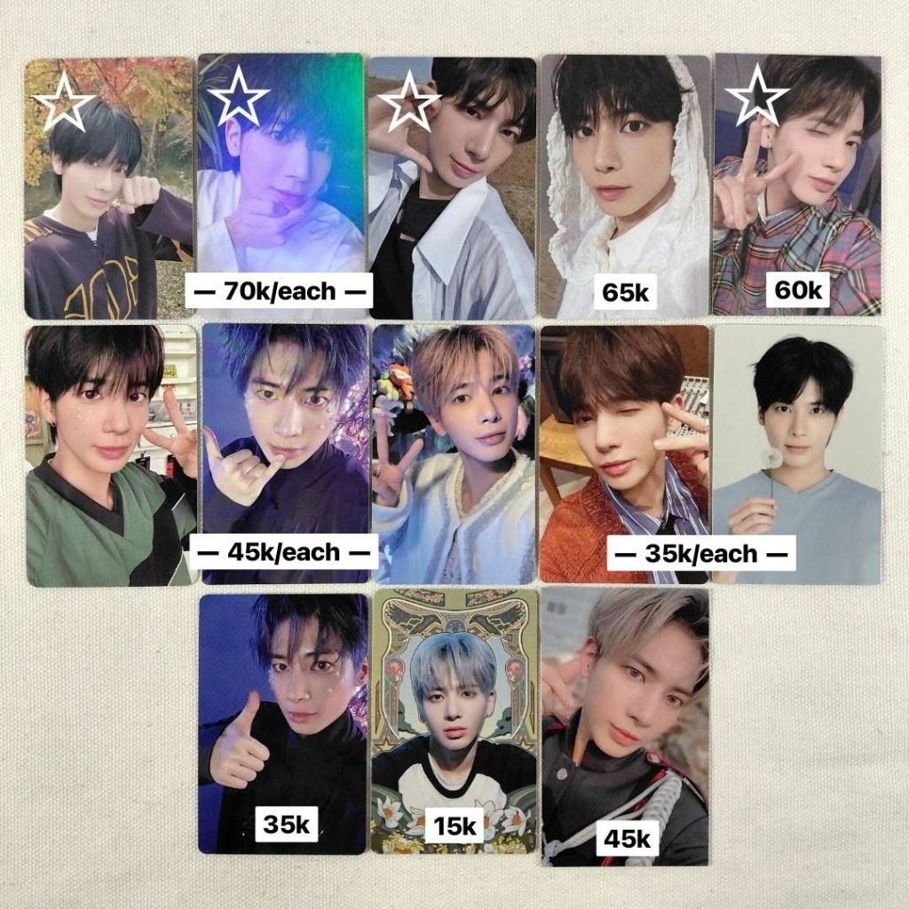 PC TXT OFFICIAL AAB TAEHYUN DECO KIT 2025 MOAZONE ASM COUNTING STARS R2 YIZHIYU R2 MINISODE 3 TOMORR