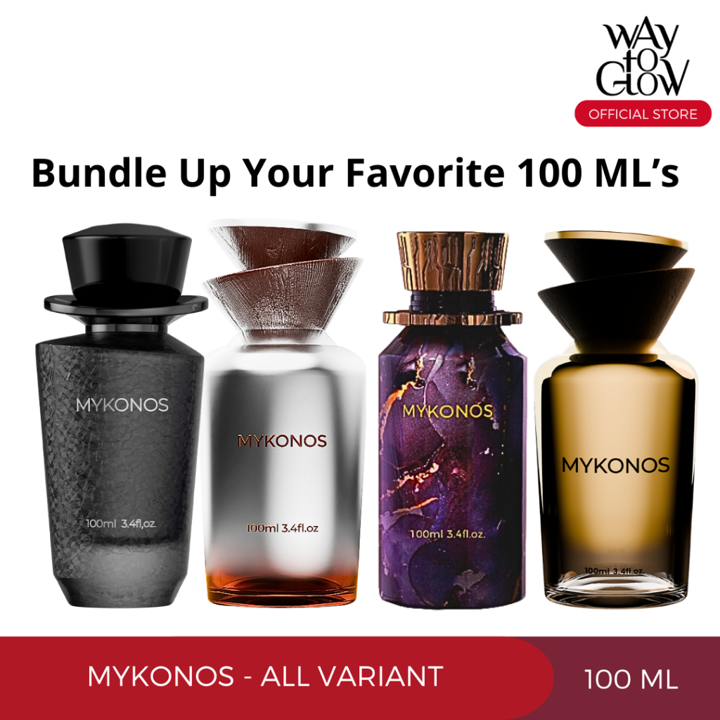 Mykonos 100ML Extrait de Parfum Bundle of 2 Mayfair Conquer Inception Monaco Royale