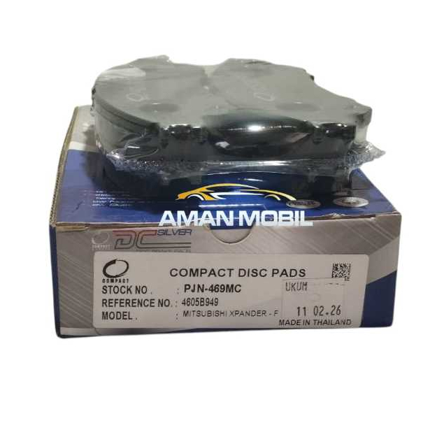 SEPATU REM DEPAN/KAMPAS REM DEPAN MITSUBISHI XPANDER/XROSS/NEW LIVINA  PJN-469MC 4605B949 COMPACT