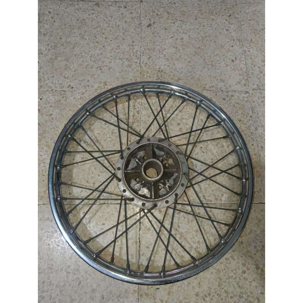 Velg Ruji Belakang Yamaha Jupiter Z Lama Vega Ring 17 Tromol kode 37J Bekas
