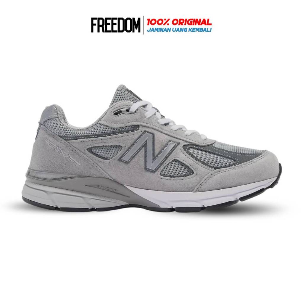 NB 990 Grey ORIGINAL RESMI Sepatu Unisex U990GR4