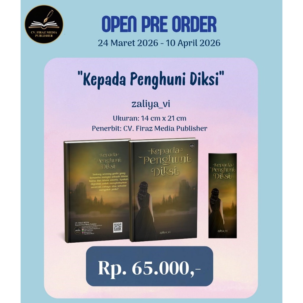 Antologi Puisi  "Kepada Penghuni Diksi" by : zaliya_vi