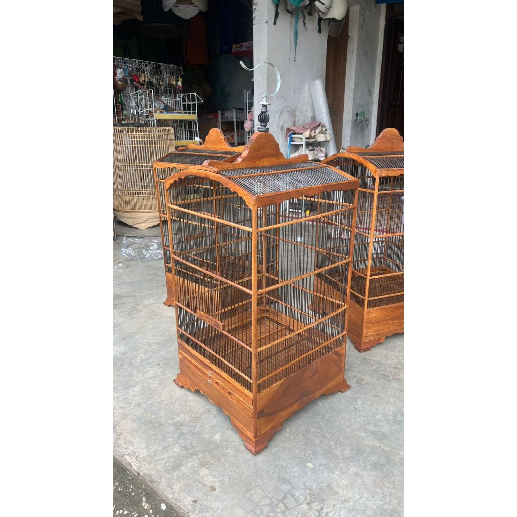 Sangkar KOSAN JATI ukuran 40x40 cm Sudah Termasuk biaya Packing kayu palet