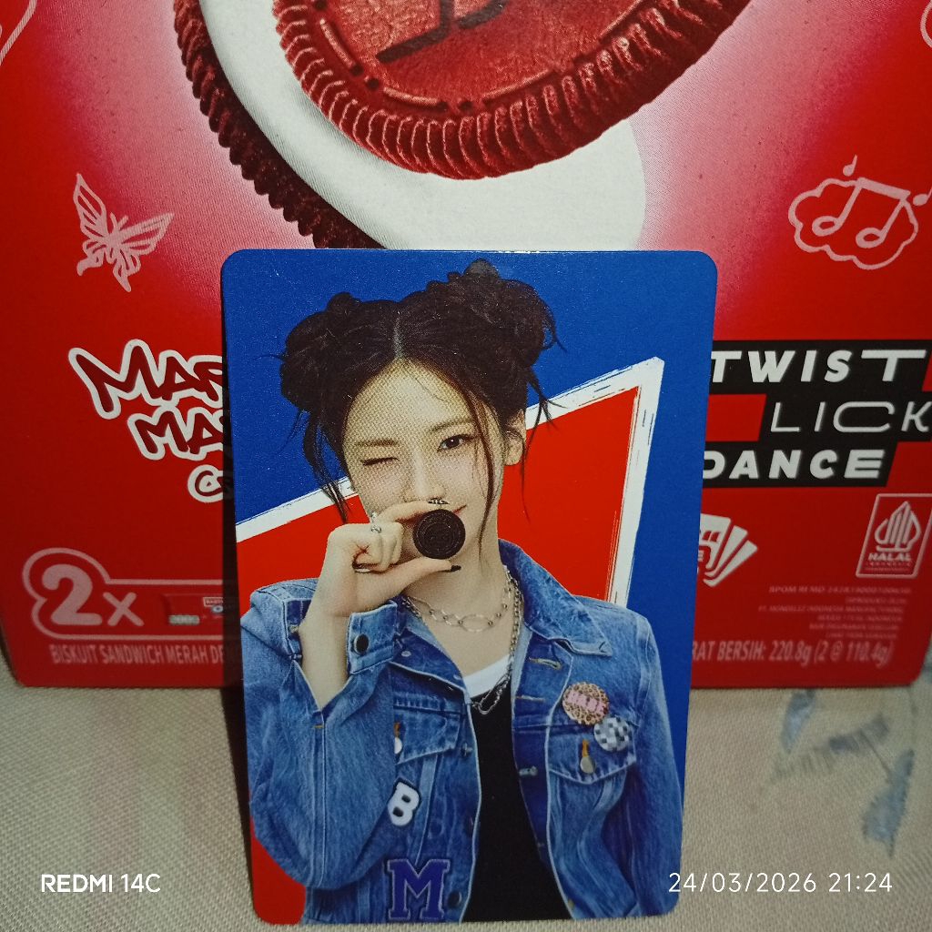 PC RUKA BABYMONSTER X OREO OFC 100%