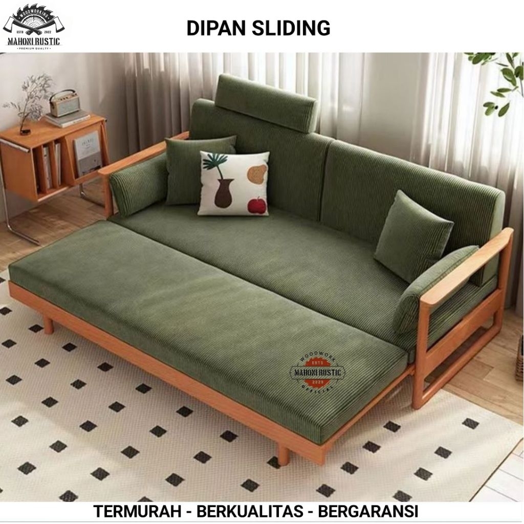 DIVAN SLIDING divan kayu minimalis divan ranjang tempat tidur divan kayu