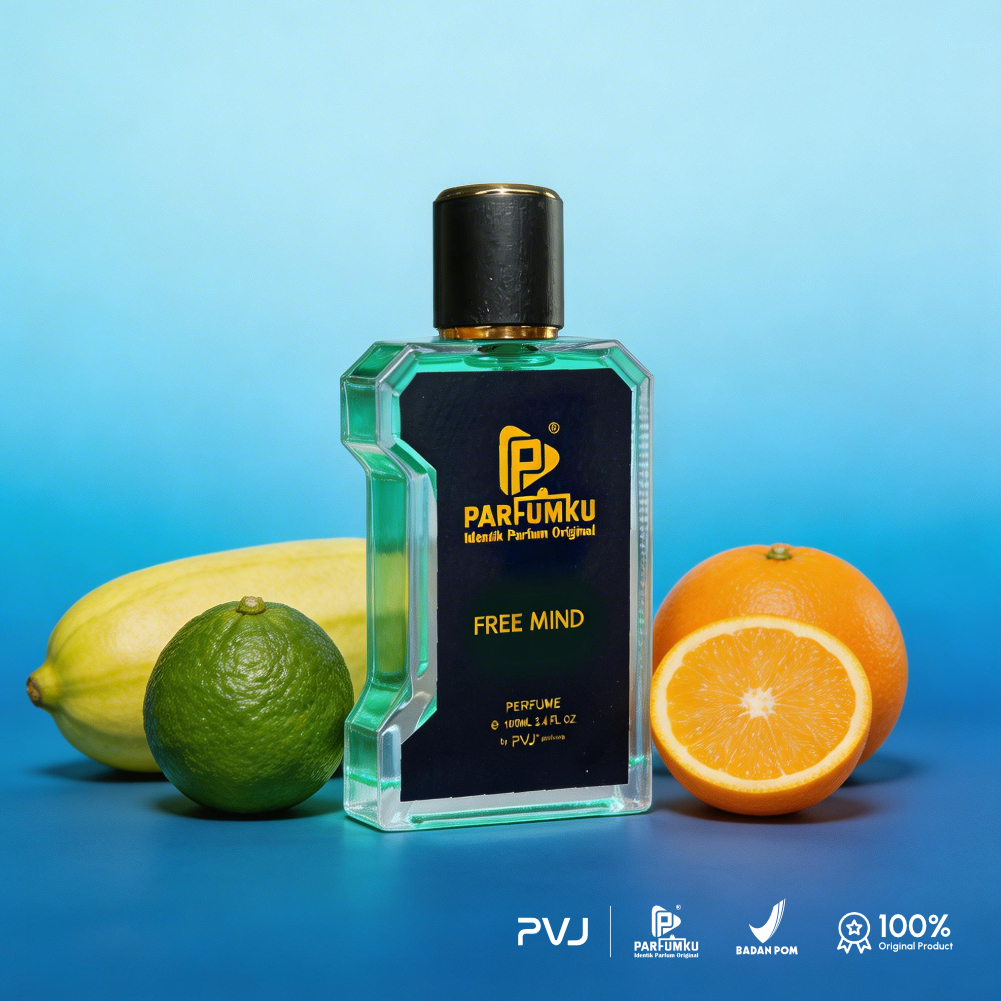 Free Mind Extrait de Perfume Pria Outdoor Aroma Segar Tahan Lama Parfumku by PVJ