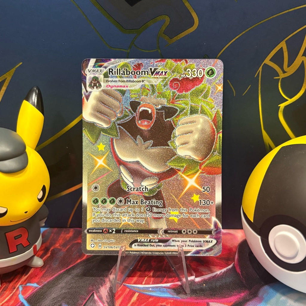 Rillaboom VMAX SV106/SV122 ENG - UR Full Art - Shining Fates - Pokemon TCG