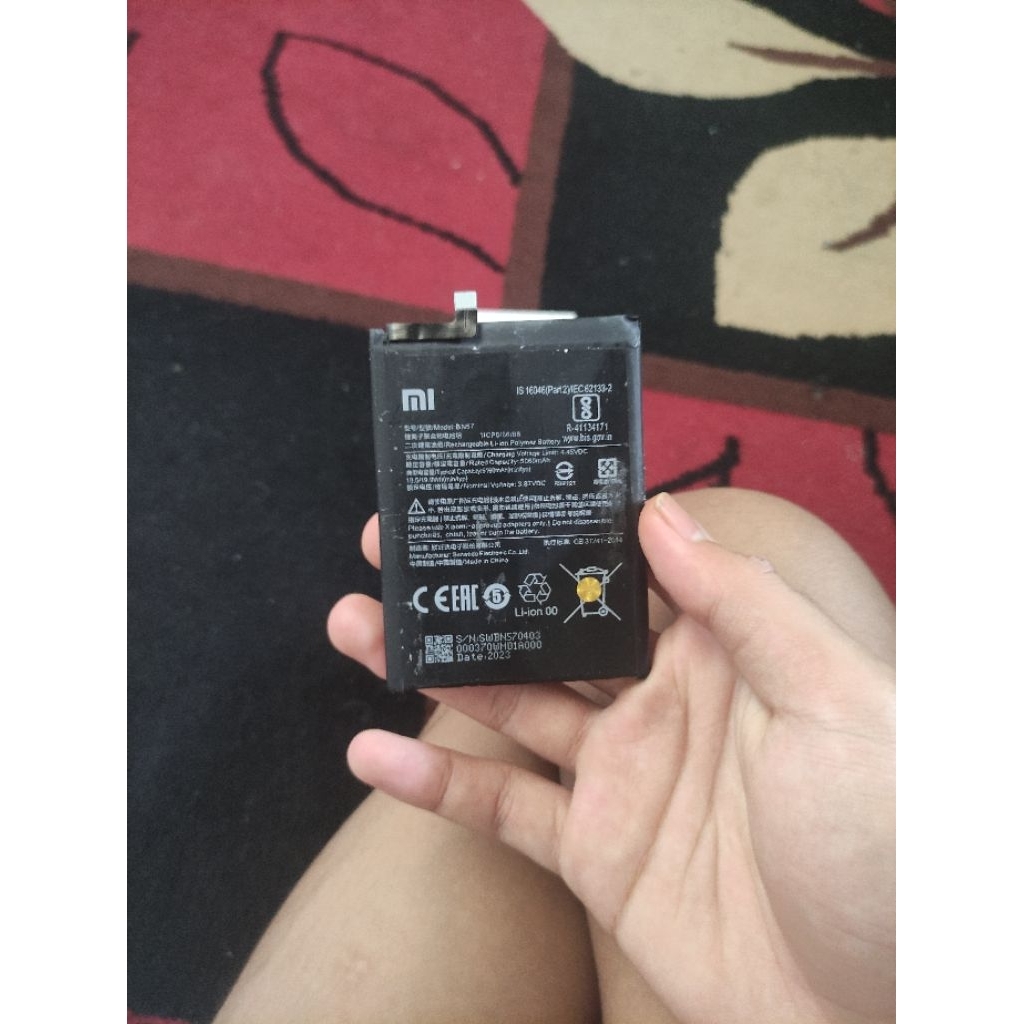 batre bekas Poco x3 nfc