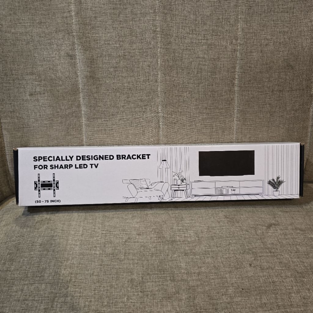 SHARP ORIGINAL BRACKET TV WALL MOUNT TV SHARP LED 50 55 60 65 70 75 INCH – BRACKET TV UNIVERSAL HEAV