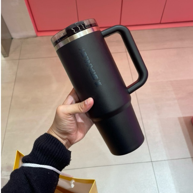 Tumblr stanley protour full black 30oz