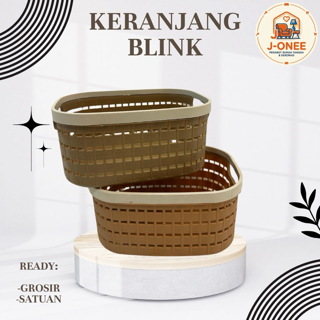 Keranjang BLINK / Keranjang Kecil Serbaguna / Keranjang Plastik / Keranjang Murah