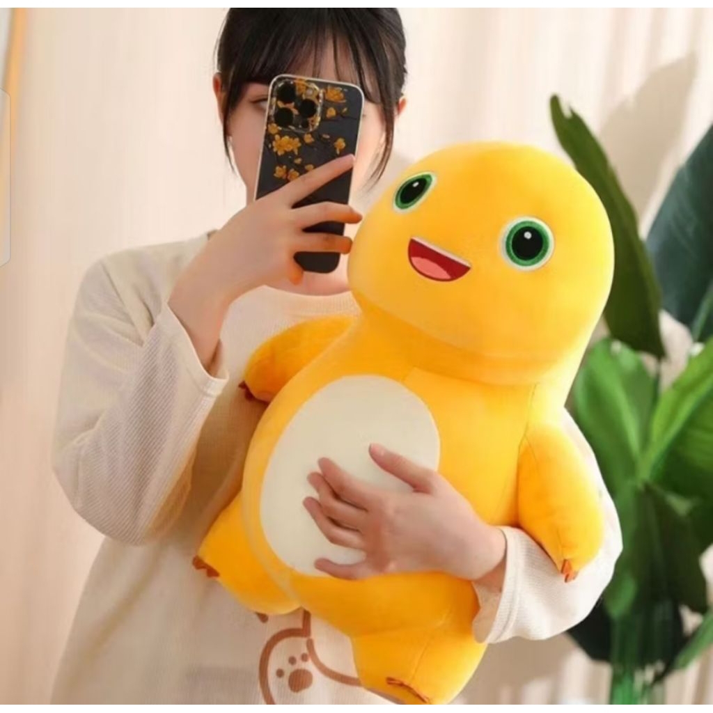 boneka dino nailong sun flower gemoy lucu besar