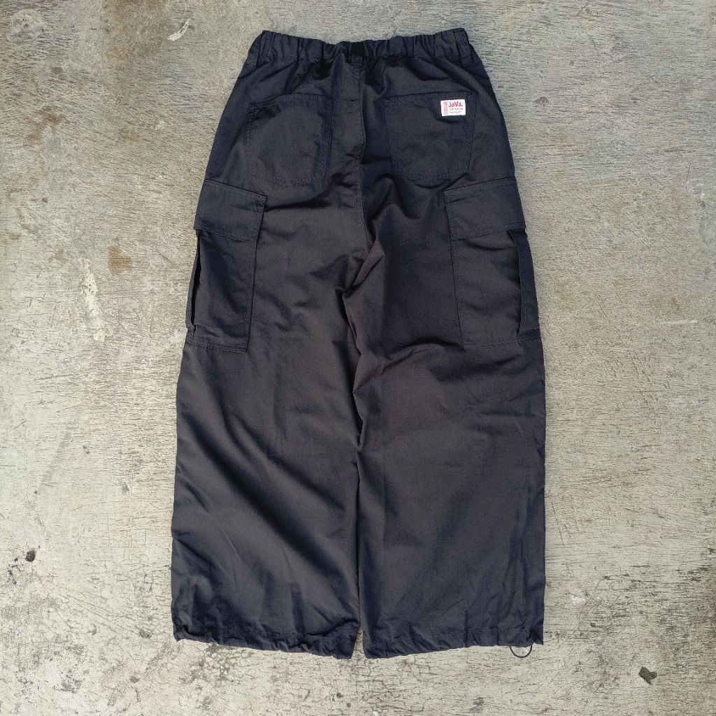 Java Black Cargo Baggy Pants Second