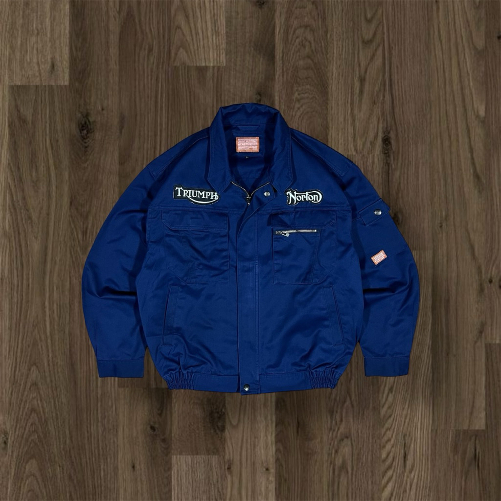 WORK JACKET GREATEST JICHODO JAPAN CUSTOMPATCH