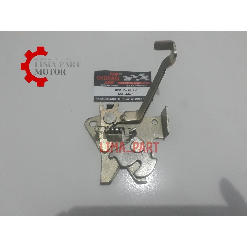 lawan kunci jok dalam engsel jok belakang karisma x / karisma d