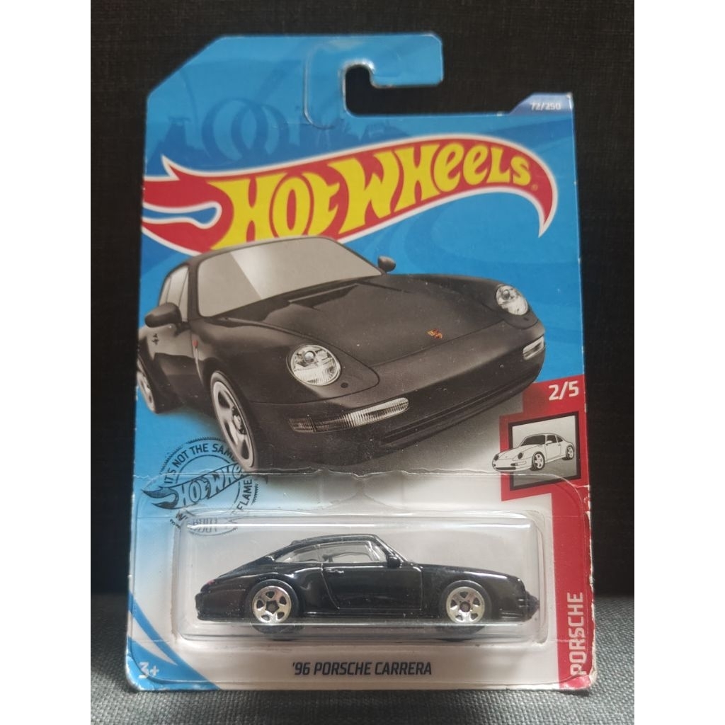 Hot Wheels 96 Porsche Carrera Black