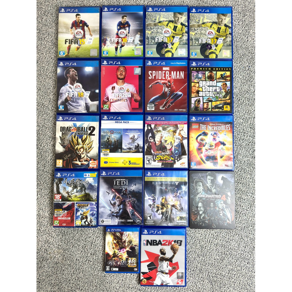 BD atau KASET PS4 Bekas