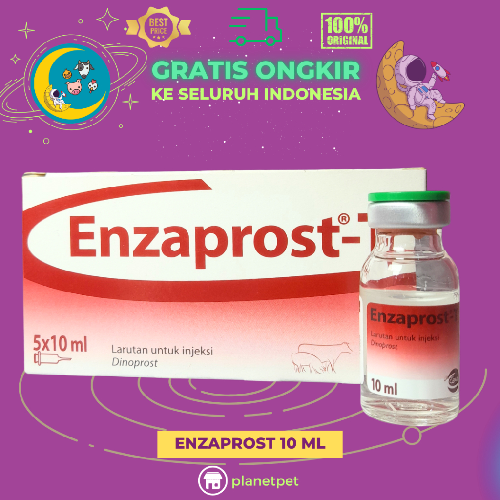 ENZAPROST 10 ML HORMON PGF2a - Sinkronisasi Untuk Ternak.