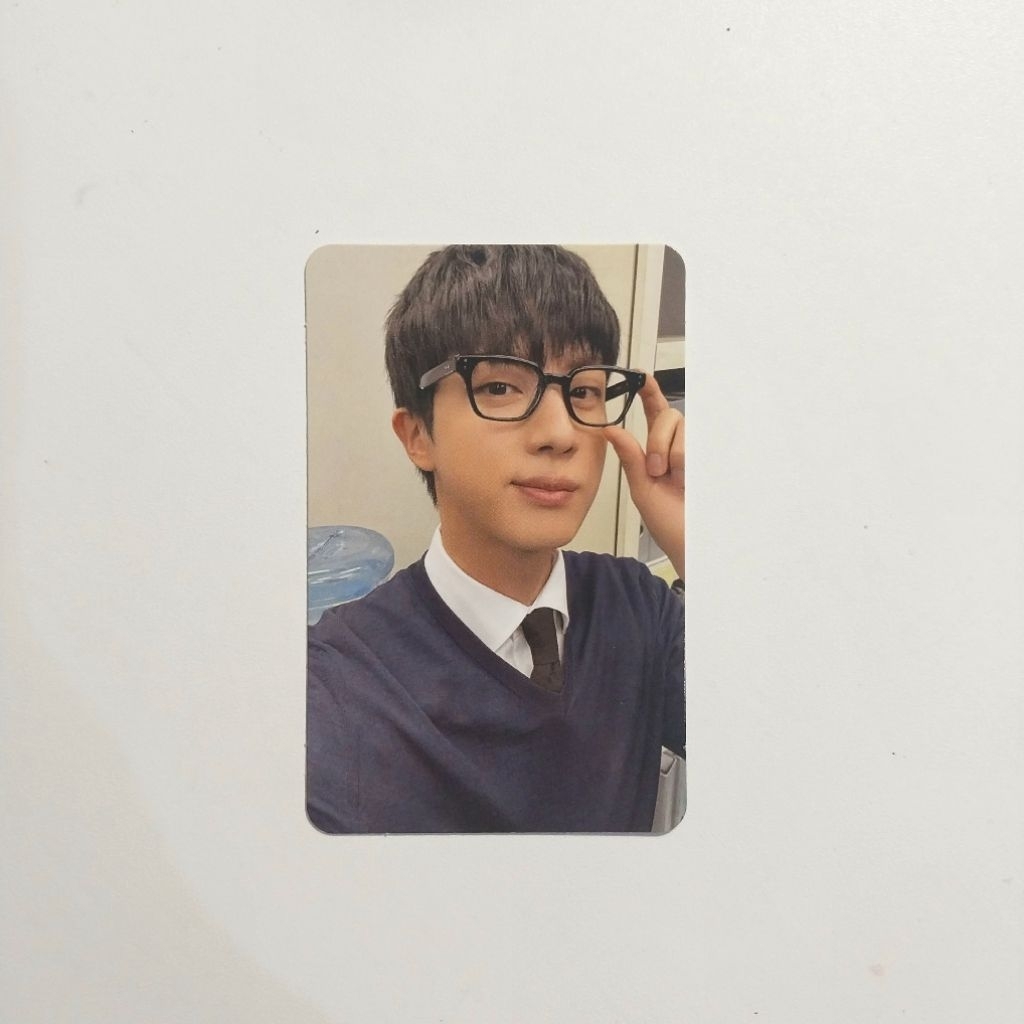 PHOTOCARD PC OFFICIAL JIN BTS KIM SEOKJIN ALBUM HAPPY