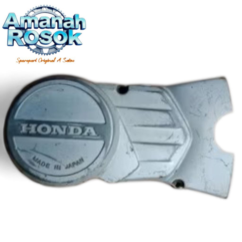 BLOK BAK MAGNET KALTER KIRI TUTUP RANTAI HONDA GRAND ENGKEL ORIGINAL HAEM PART LEPASAN MOTOR