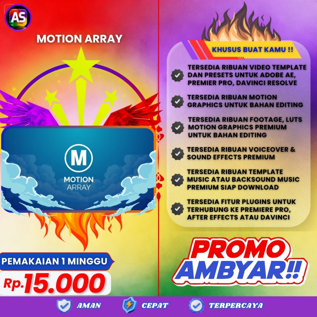 MOTION ARRAY - Pilihan Template Motion Premium untuk Video Berkualitas Tinggi