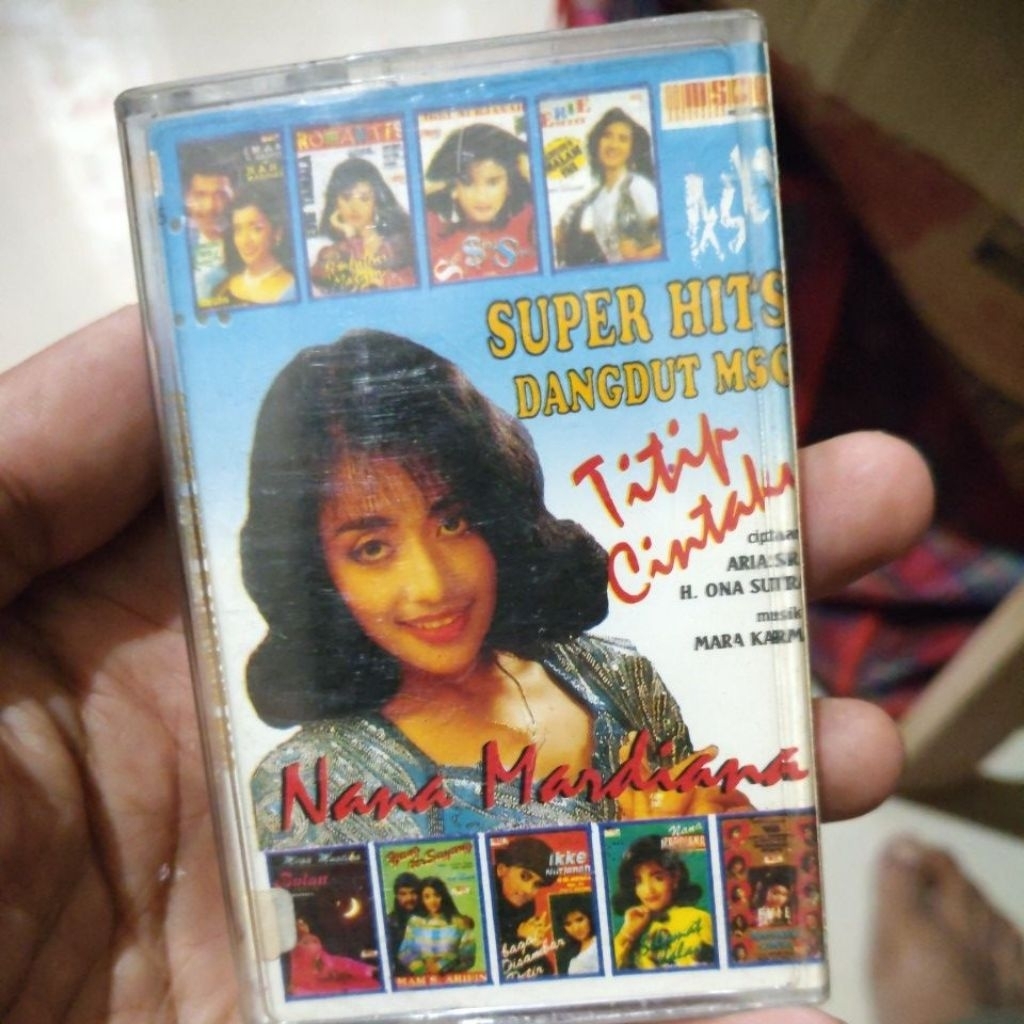 kaset pita super hits dangdut msc