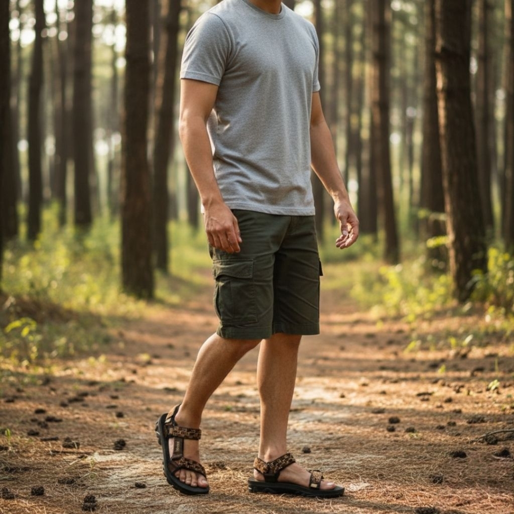 Sandal Gunung Pria Carvil Hunter ORI