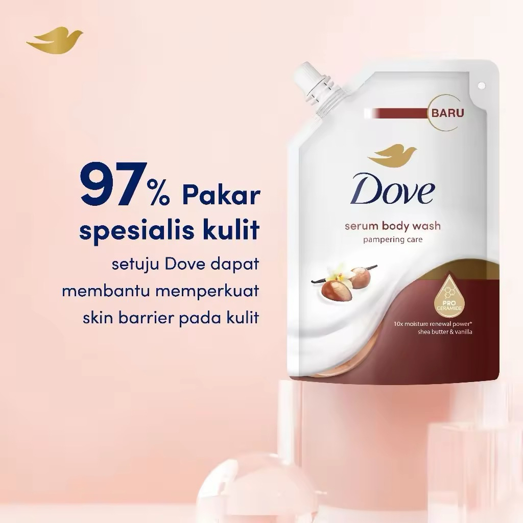 Dove Serum Body Wash Pro-Ceramide Pampering Care Pouch 800ml