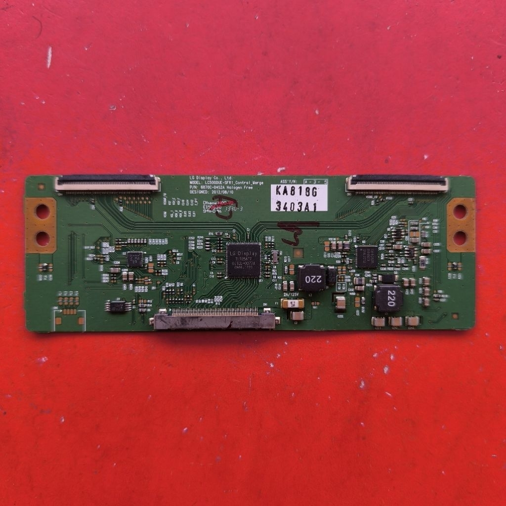 TICON TCON TIKON LED TV 42LN5400 42LN5400-TA