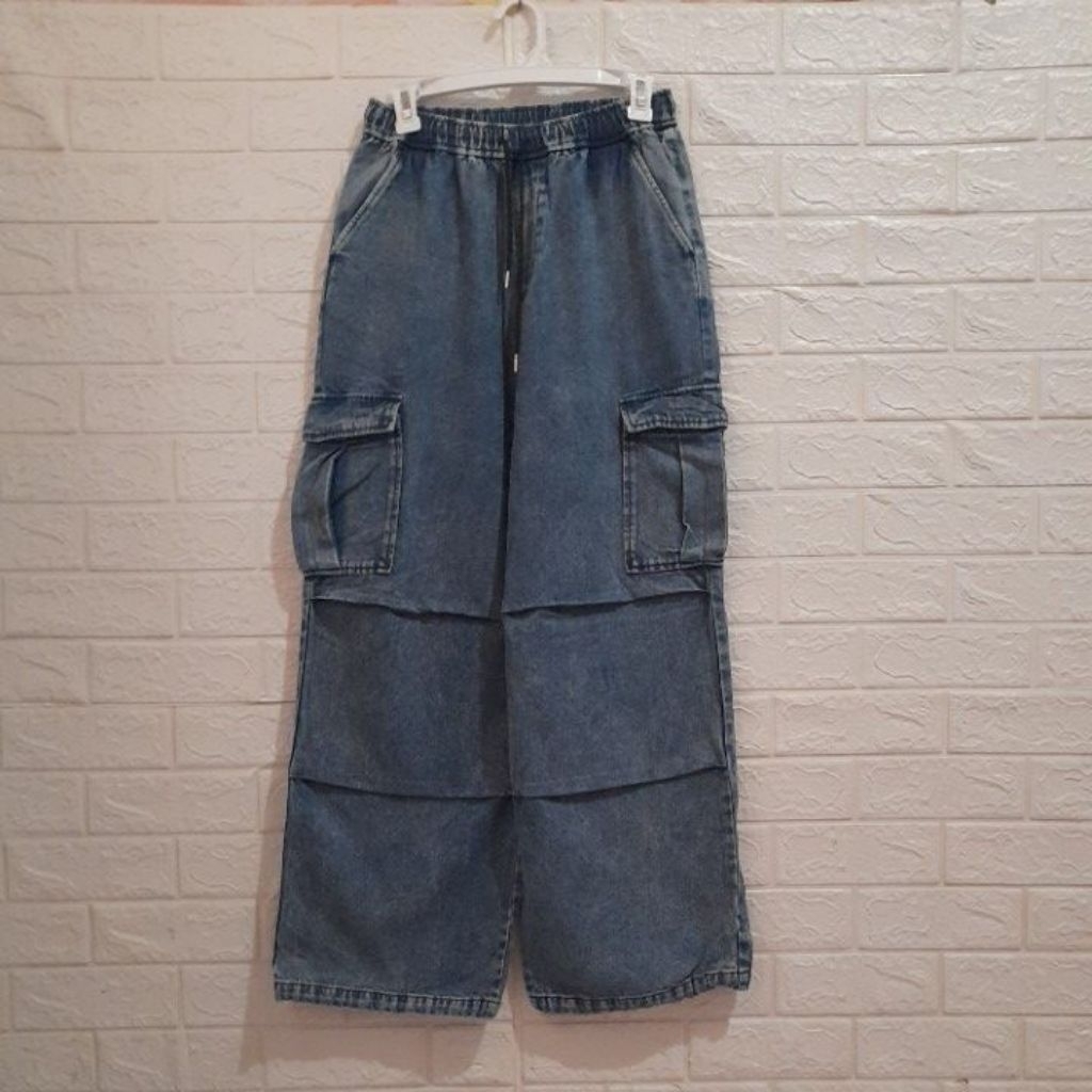 Cargo jeans skena WEGO size M/LP 70-85 P 103