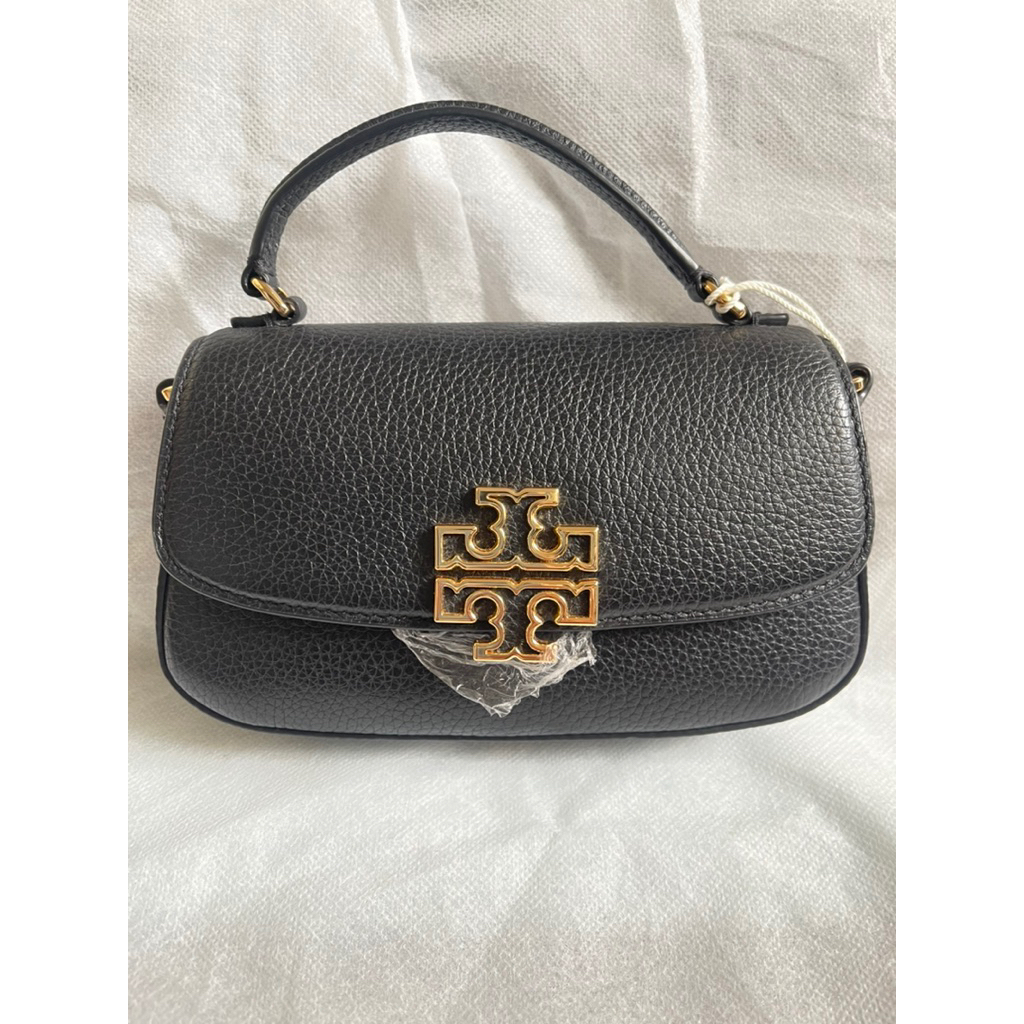 READY TB BRITTEN MINI TOP HANDLE BLACK NEW AUTH