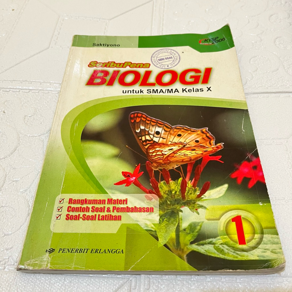 Buku Pelajaran SeribuPena Biologi Jilid 1 untuk SMA/MA Kelas X | Kelas 10 KTSP Standar Isi 2006 (Drs