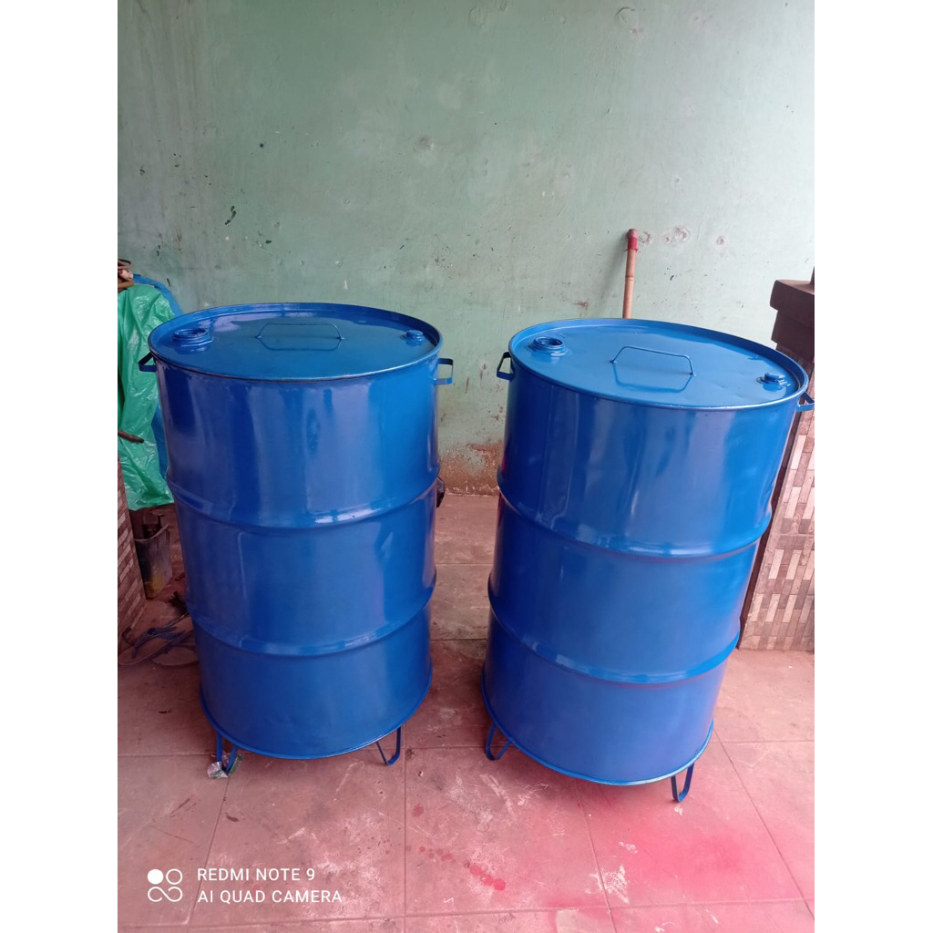 Tong Sampah Besi Vol 200 ltr, Tong Sampah Besar