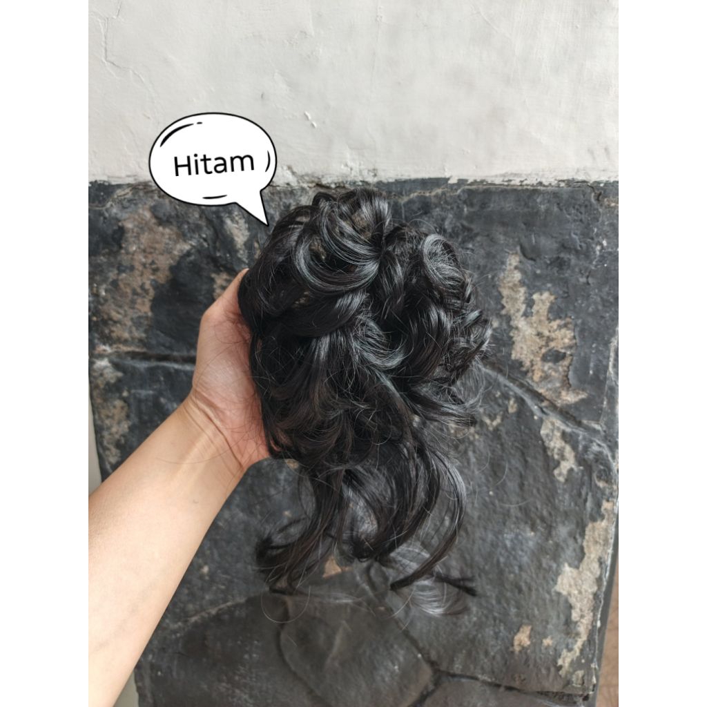 Sanggul Ekor Rambut Model Karet