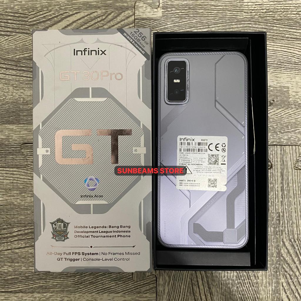 INFINIX GT 30 PRO 8/256 SECOND FULLSET BEKAS RESMI