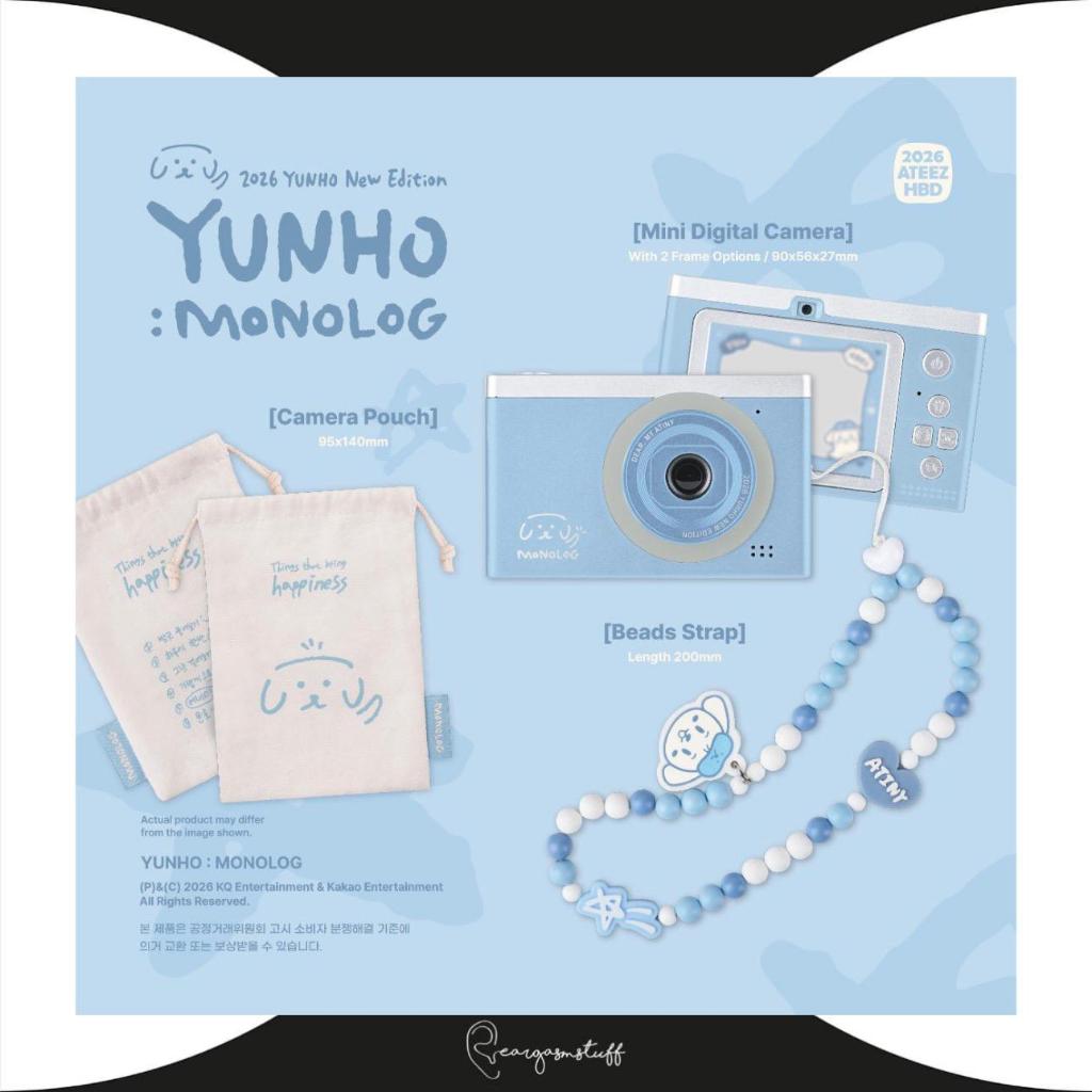ATEEZ YUNHO BIRTHDAY MONOLOG OFFICIAL MD / MERCH / MERCHANDISE