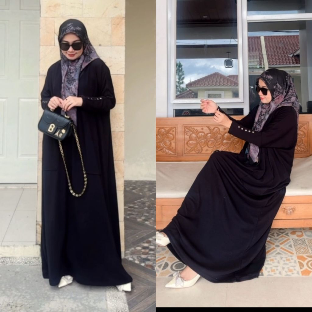 Dress Dimara model kaftan /Gamis dimara jumbo meral Dress Dimara Oversize Dimara kaftan || Dimara_of