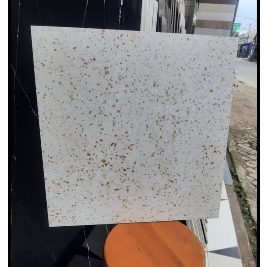 Granit lantai terazzo matte 60x60 cm Indogress ekonomi