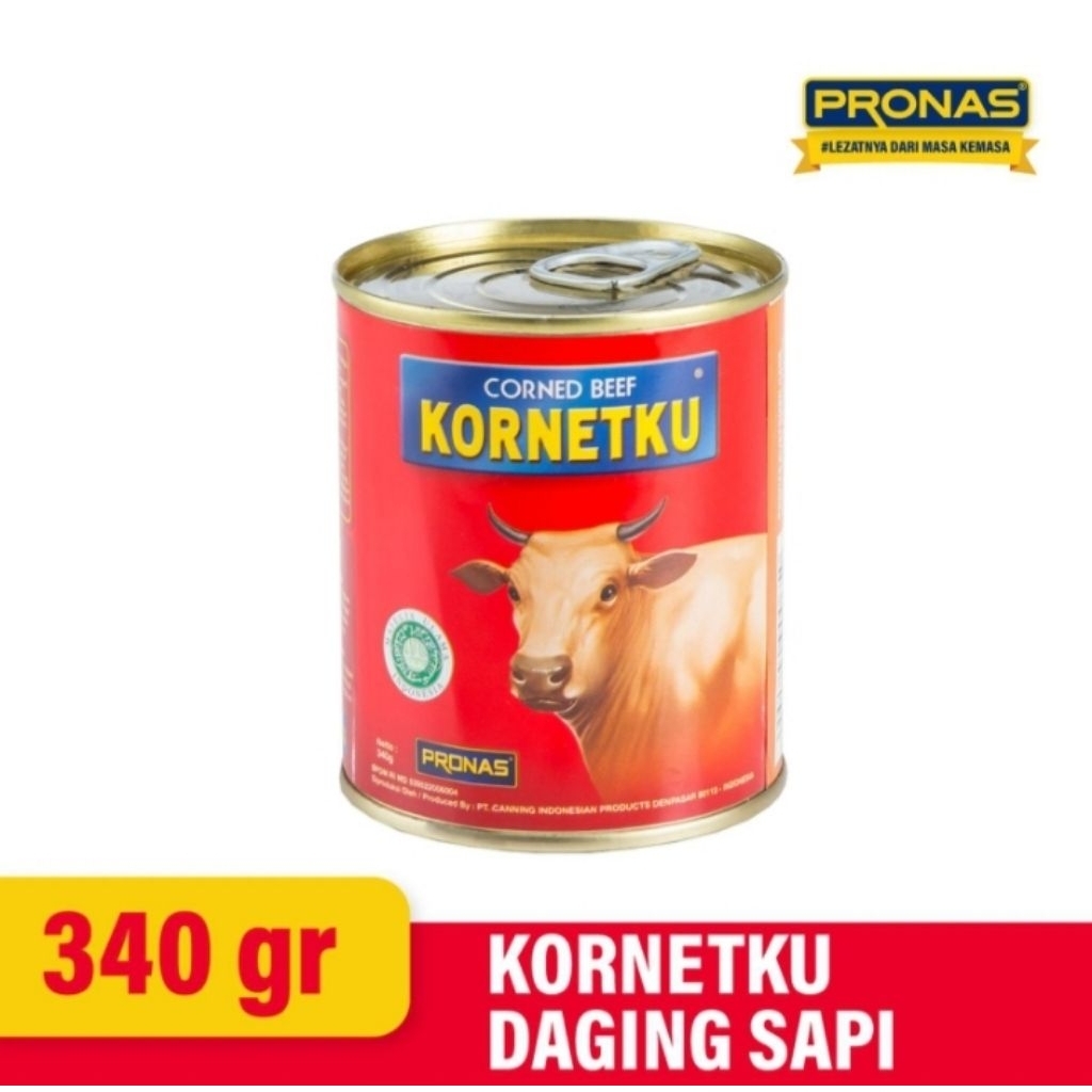 Pronas KORNETKU Kornet Sapi 340 gr
