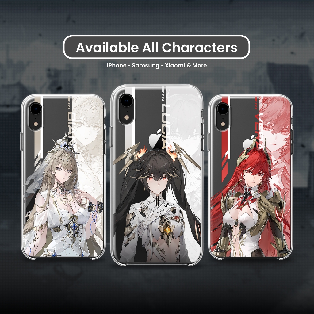 Punishing Gray Raven PGR Phone Case Lucia Vera Bianca Liv Alpha Rosetta Karenina Luna Selena Nanami 