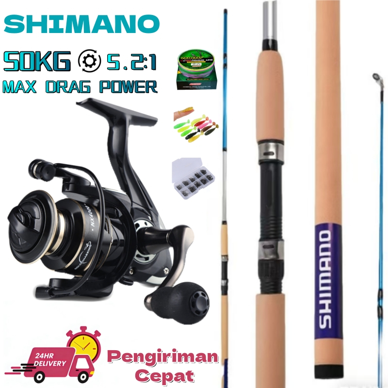 Reel Pancing Metal NX 2000-7000 Drag 50KG/ reel pancing besi / Gulungan ReelPancing lkan Logam Metal